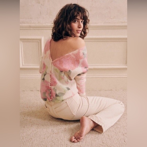 NWOT Sézane Lisette Jumper in Romantic Flowers - Size Medium - Picture 1 of 4